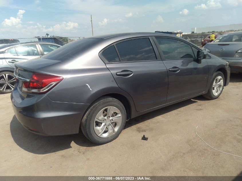 2015 HONDA CIVIC SEDAN LX - 19XFB2F50FE295653