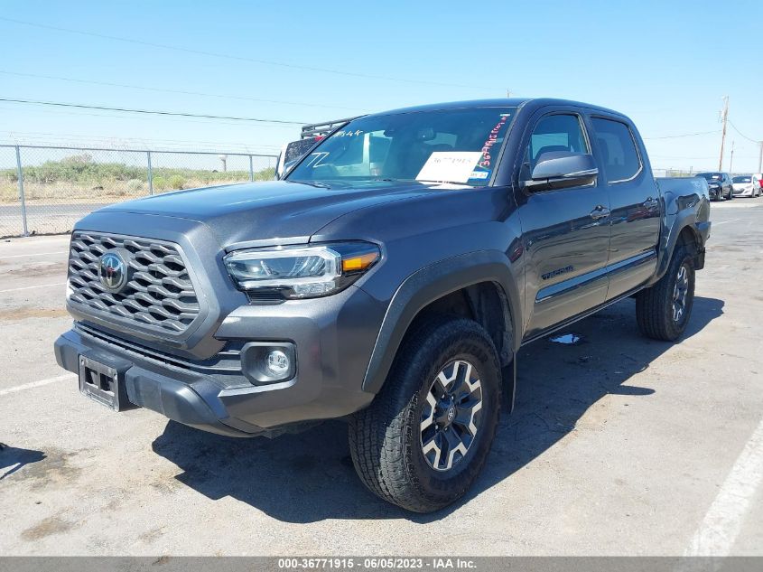 2022 TOYOTA TACOMA 4WD SR/SR5/TRD SPORT - 3TMCZ5AN8NM499211