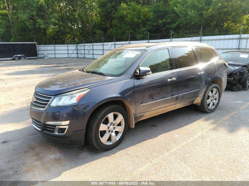 2013 CHEVROLET TRAVERSE LTZ - 1GNKRLKD4DJ140818