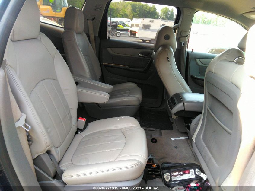 2013 CHEVROLET TRAVERSE LTZ - 1GNKRLKD4DJ140818