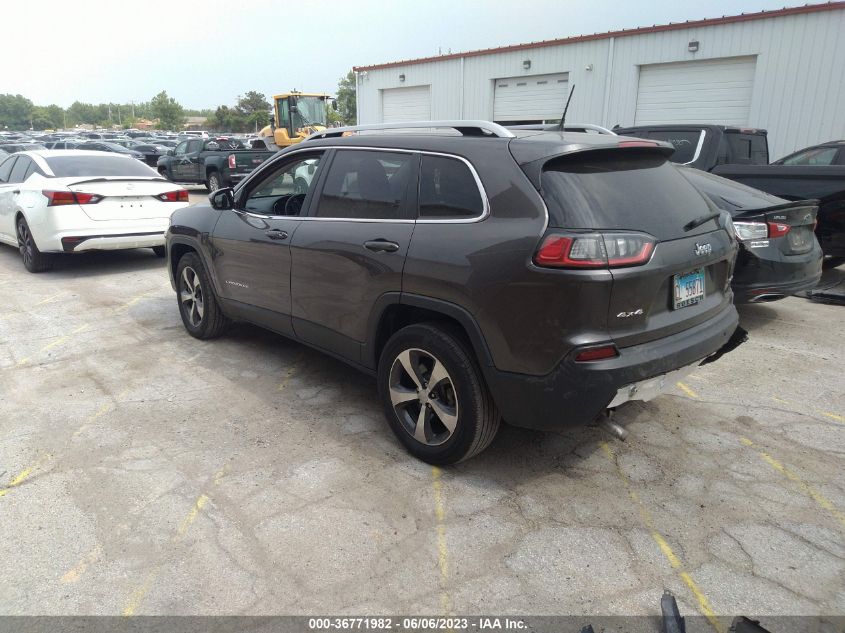 2019 JEEP CHEROKEE LIMITED - 1C4PJMDX9KD230593