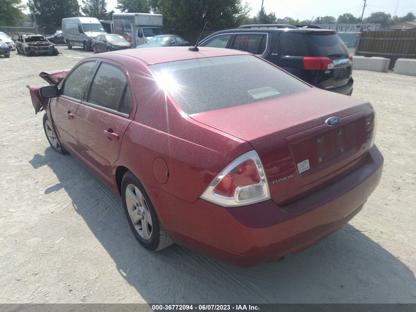 2008 FORD FUSION VIN: 3FAHP07178R190667