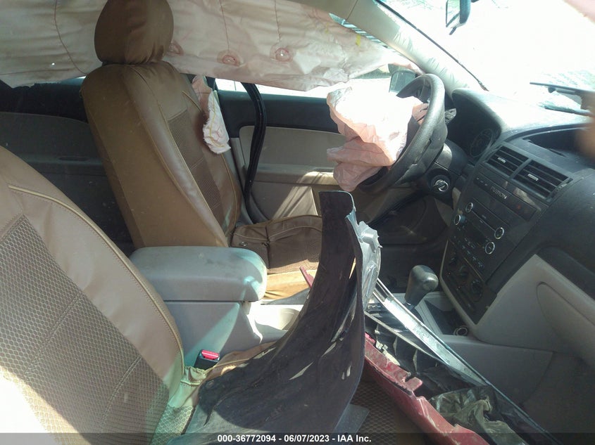 2008 FORD FUSION VIN: 3FAHP07178R190667