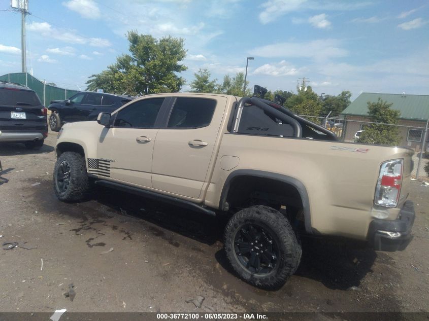 2021 CHEVROLET COLORADO 4WD ZR2 - 1GCGTEEN0M1130559