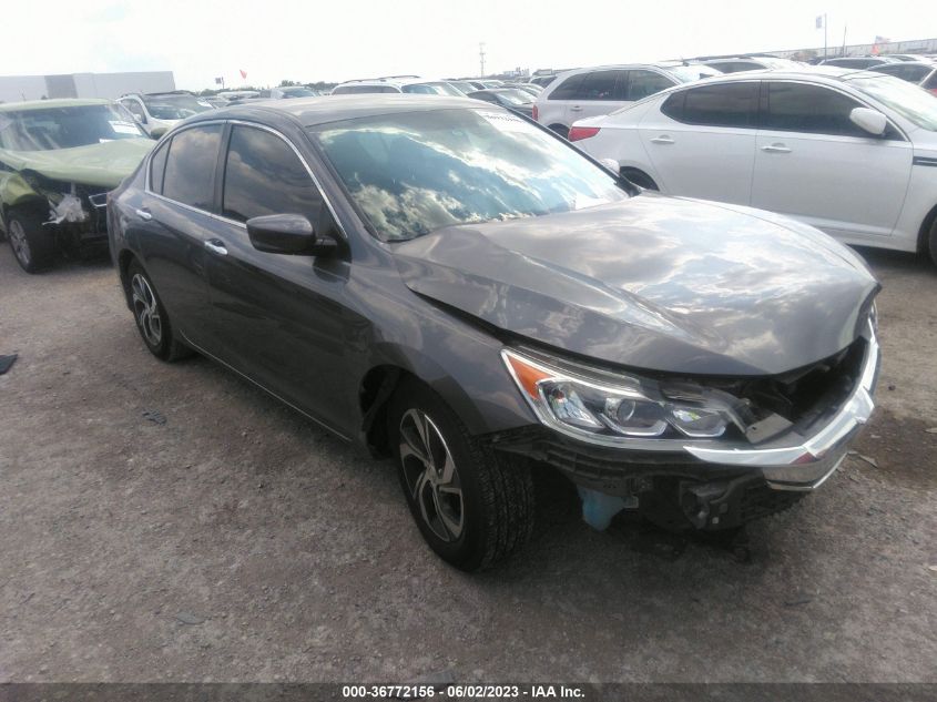 2016 HONDA ACCORD SEDAN LX - 1HGCR2F38GA138262