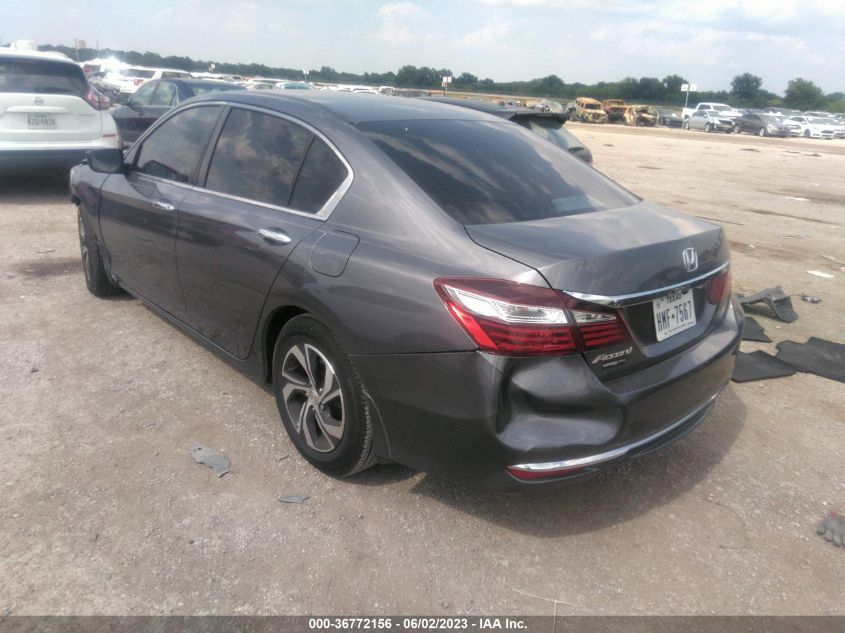 2016 HONDA ACCORD SEDAN LX - 1HGCR2F38GA138262