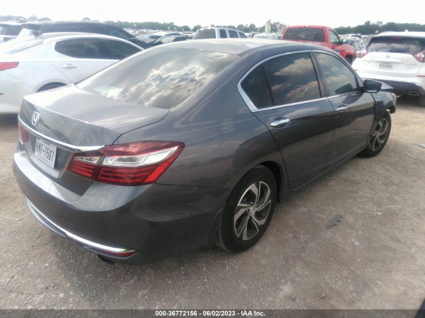 2016 HONDA ACCORD SEDAN LX - 1HGCR2F38GA138262