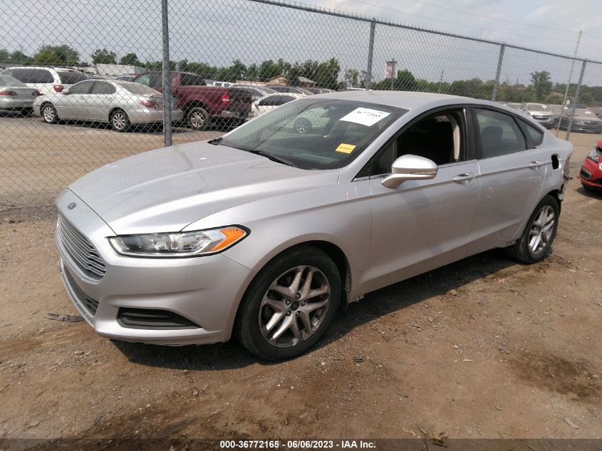 2016 FORD FUSION SE - 3FA6P0H73GR345840