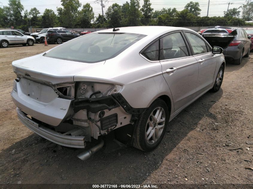 2016 FORD FUSION SE - 3FA6P0H73GR345840