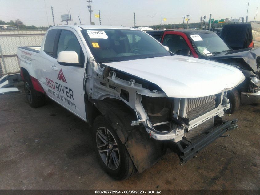 2021 CHEVROLET COLORADO 2WD WORK TRUCK - 1GCHSBEA4M1208621