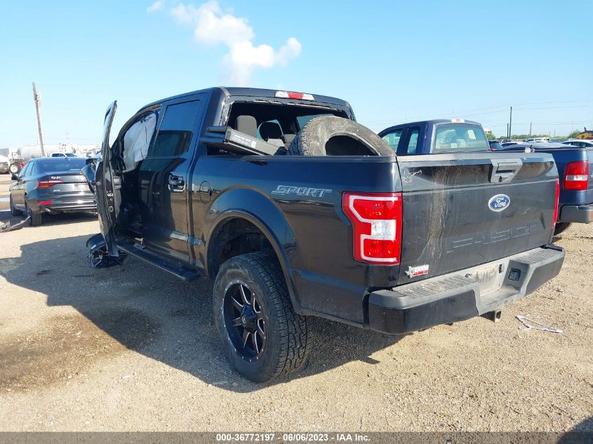 VIN 1FTEW1C5XKKD96723 Ford F-150 XL/XLT/LARIAT 2019 3