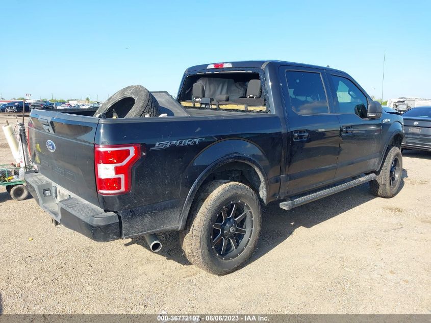 VIN 1FTEW1C5XKKD96723 Ford F-150 XL/XLT/LARIAT 2019 4