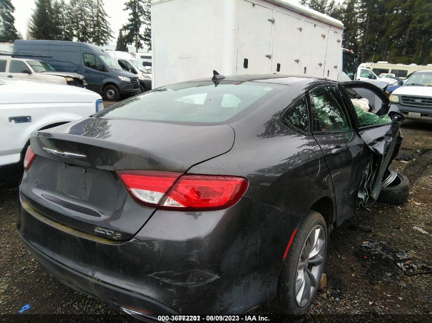 2015 CHRYSLER 200 S - 1C3CCCBG5FN506021