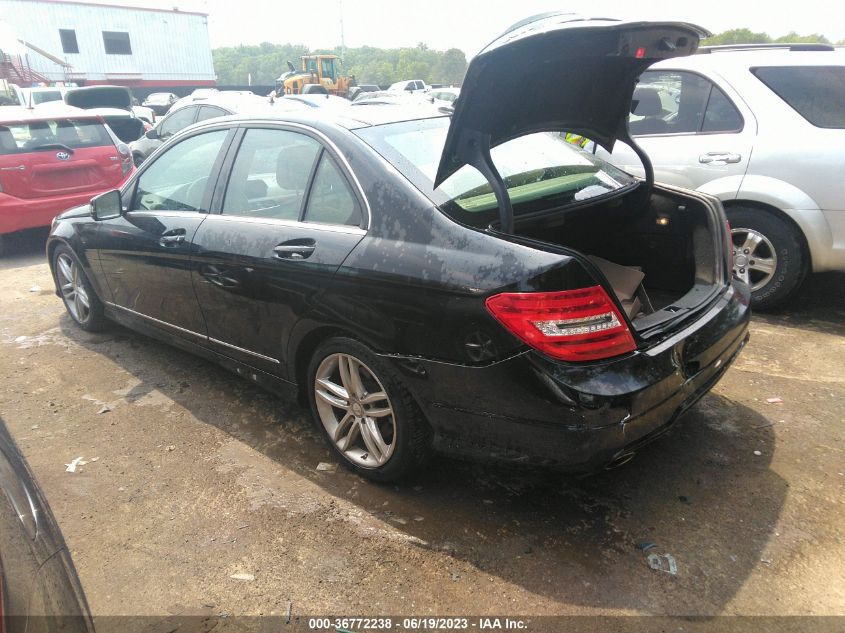 2013 MERCEDES-BENZ C-CLASS C 300 - WDDGF8AB0DR255248