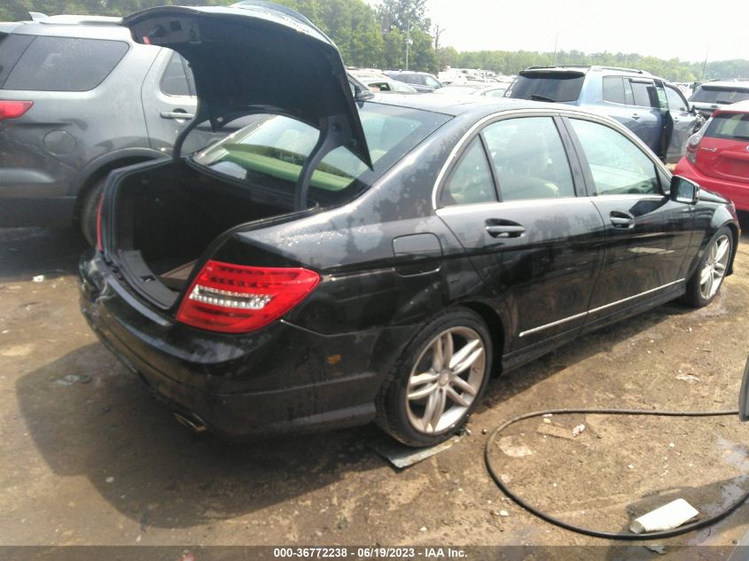 2013 MERCEDES-BENZ C-CLASS C 300 - WDDGF8AB0DR255248