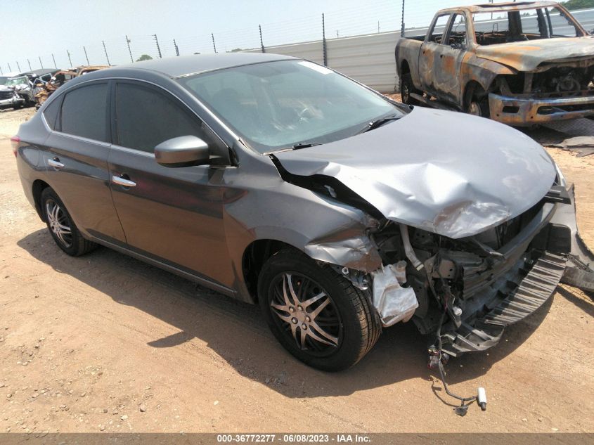 2015 NISSAN SENTRA S/SV/SR/SL - 3N1AB7AP4FY282194