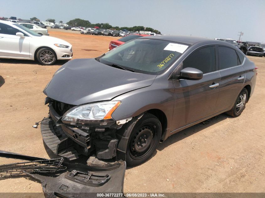 2015 NISSAN SENTRA S/SV/SR/SL - 3N1AB7AP4FY282194