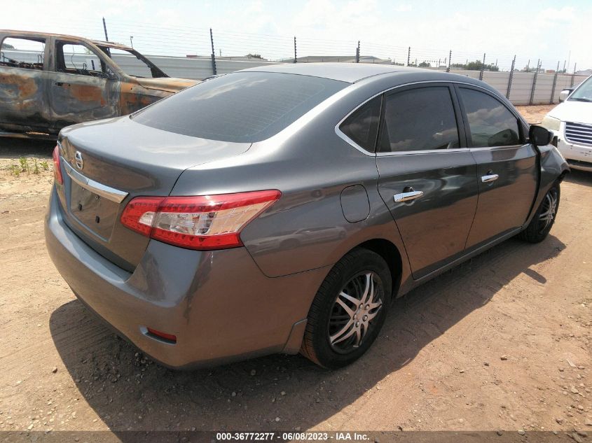 2015 NISSAN SENTRA S/SV/SR/SL - 3N1AB7AP4FY282194