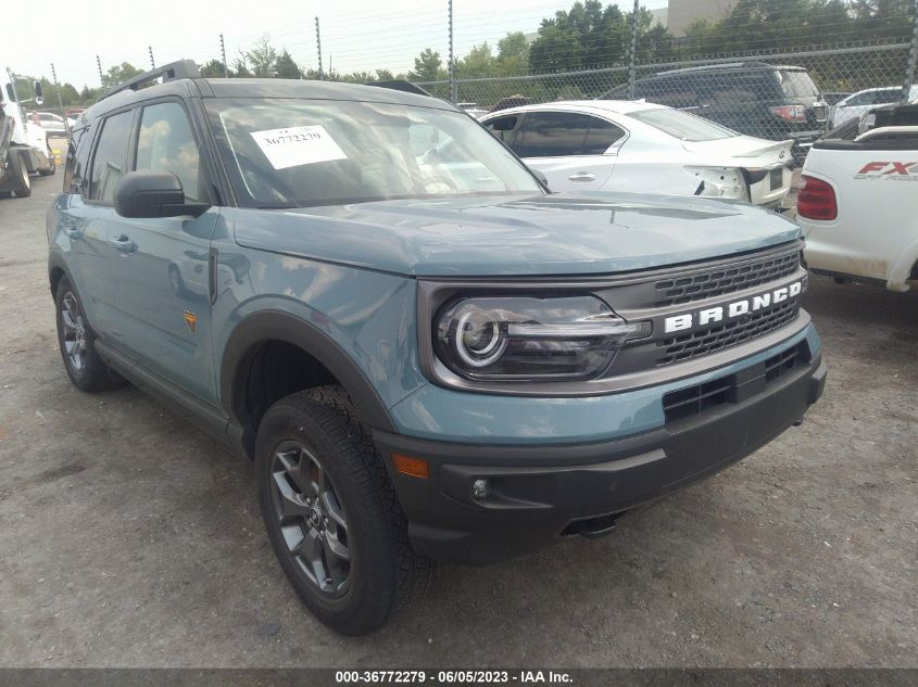 2022 FORD BRONCO SPORT BADLANDS - 3FMCR9D96NRE11339