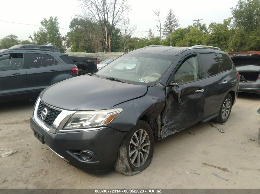 2014 NISSAN PATHFINDER S/SV/SL/PLATINUM - 5N1AR2MMXEC663998