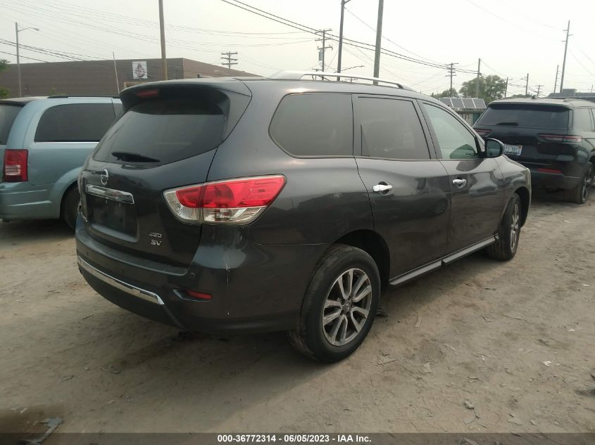 2014 NISSAN PATHFINDER S/SV/SL/PLATINUM - 5N1AR2MMXEC663998