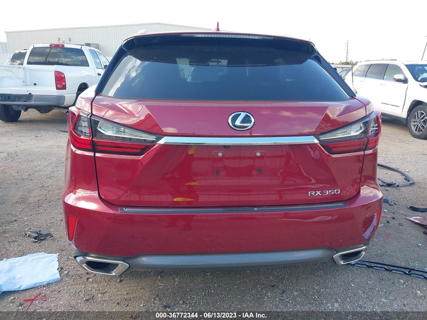 VIN 2T2ZZMCA5JC109386 2018 LEXUS RX RX 350