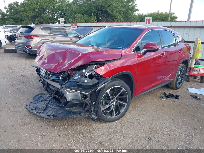 VIN 2T2ZZMCA5JC109386 2018 LEXUS RX RX 350