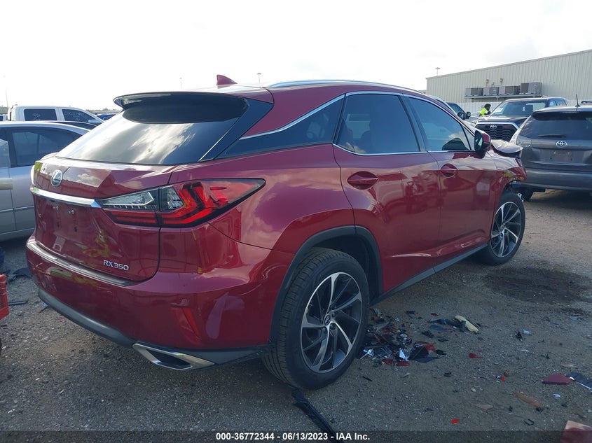 VIN 2T2ZZMCA5JC109386 2018 LEXUS RX RX 350