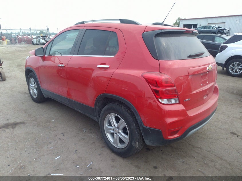 VIN KL7CJLSB2LB340654 2020 CHEVROLET TRAX LT