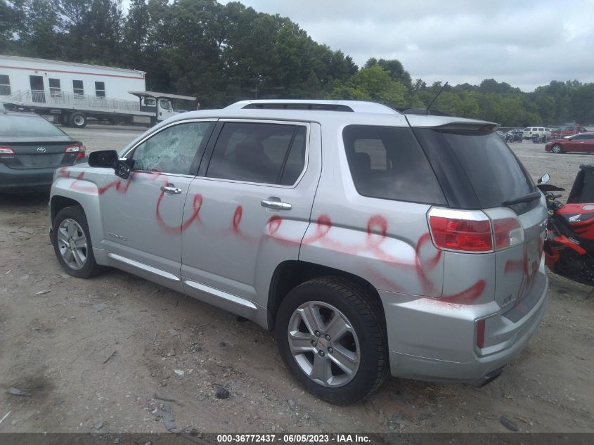 2016 GMC TERRAIN DENALI - 2GKALREK4G6306103