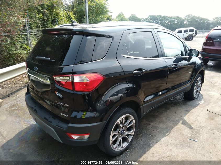 2020 FORD ECOSPORT TITANIUM - MAJ6S3KL7LC363482
