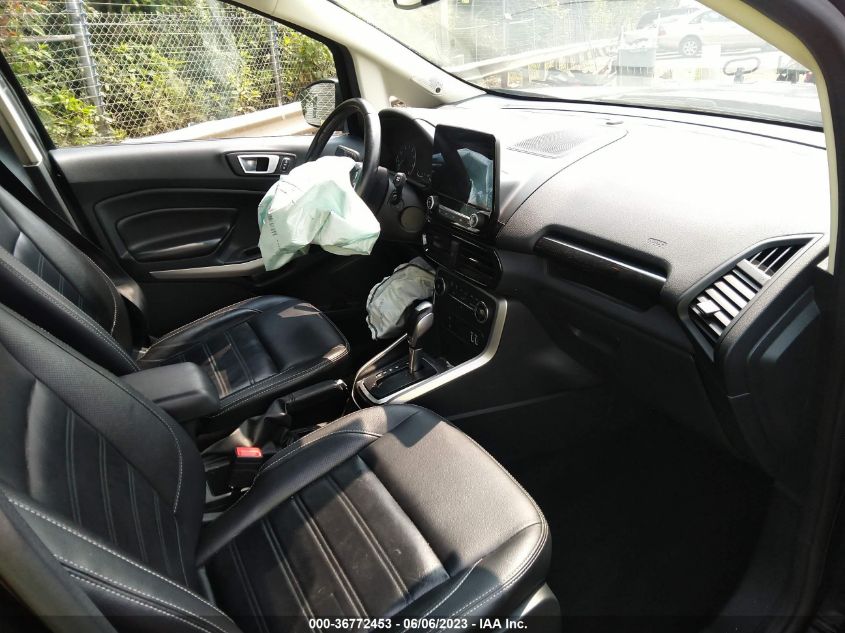 2020 FORD ECOSPORT TITANIUM - MAJ6S3KL7LC363482