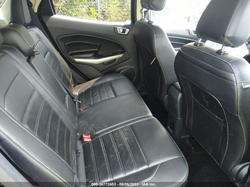 2020 FORD ECOSPORT TITANIUM - MAJ6S3KL7LC363482