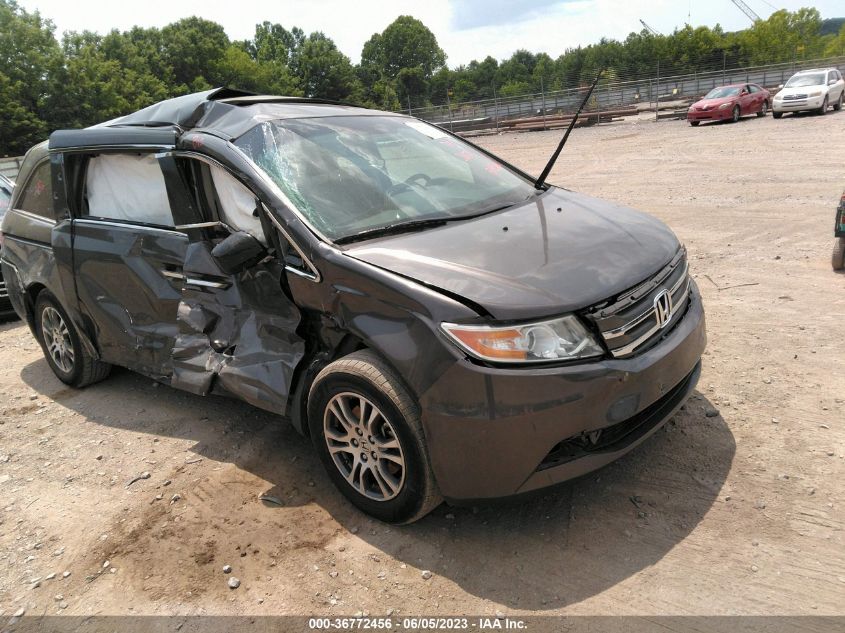 2013 HONDA ODYSSEY EX-L - 5FNRL5H62DB056579