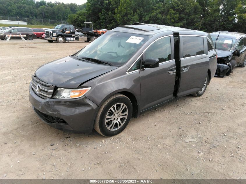2013 HONDA ODYSSEY EX-L - 5FNRL5H62DB056579