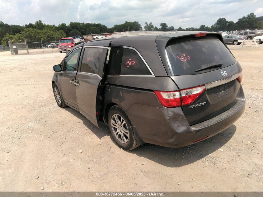 2013 HONDA ODYSSEY EX-L - 5FNRL5H62DB056579