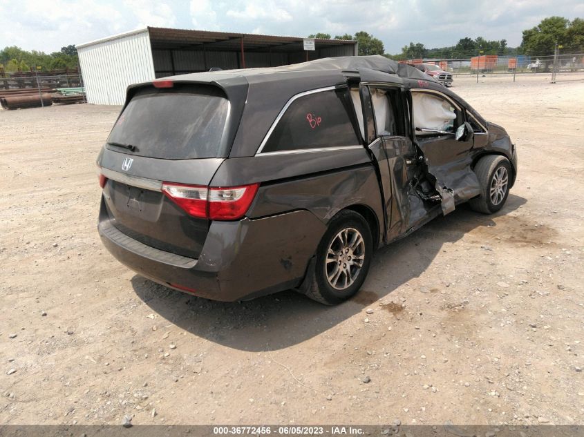 2013 HONDA ODYSSEY EX-L - 5FNRL5H62DB056579
