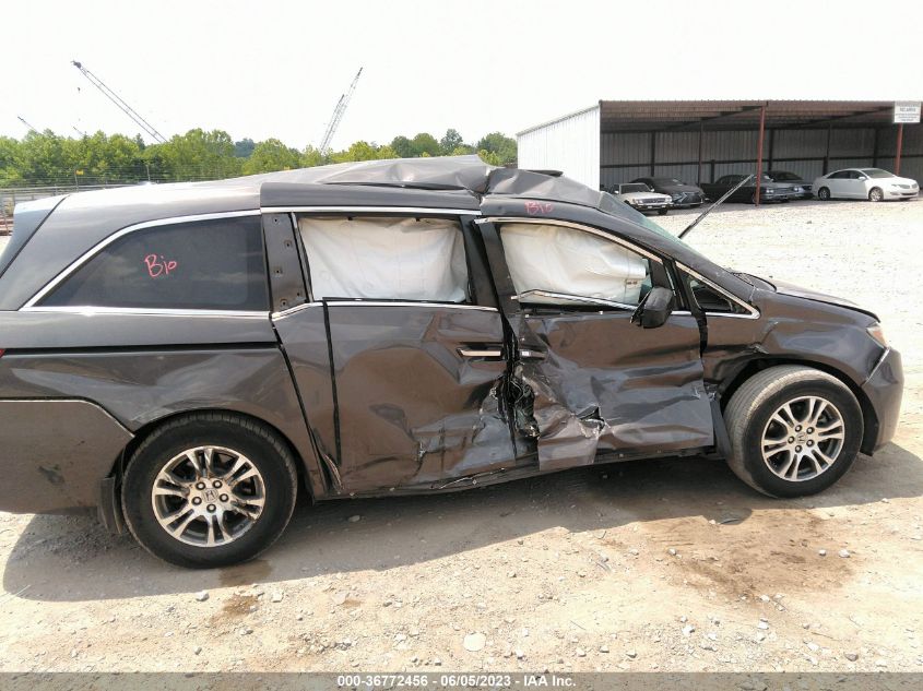 2013 HONDA ODYSSEY EX-L - 5FNRL5H62DB056579