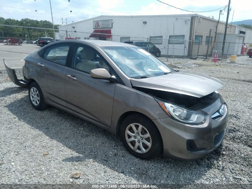 2013 HYUNDAI ACCENT GLS - KMHCT4AE1DU462714