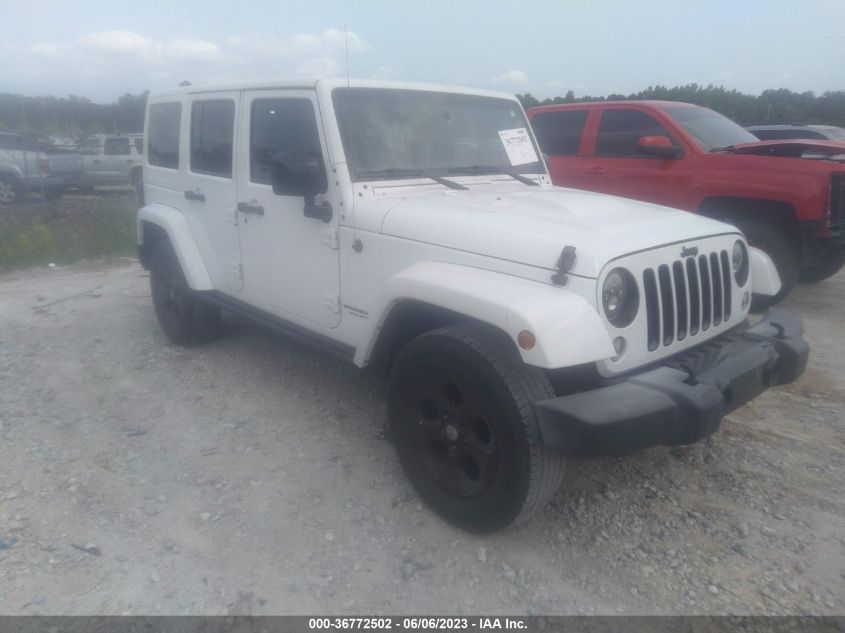2015 JEEP WRANGLER UNLIMITED SAHARA - 1C4BJWEGXFL725093