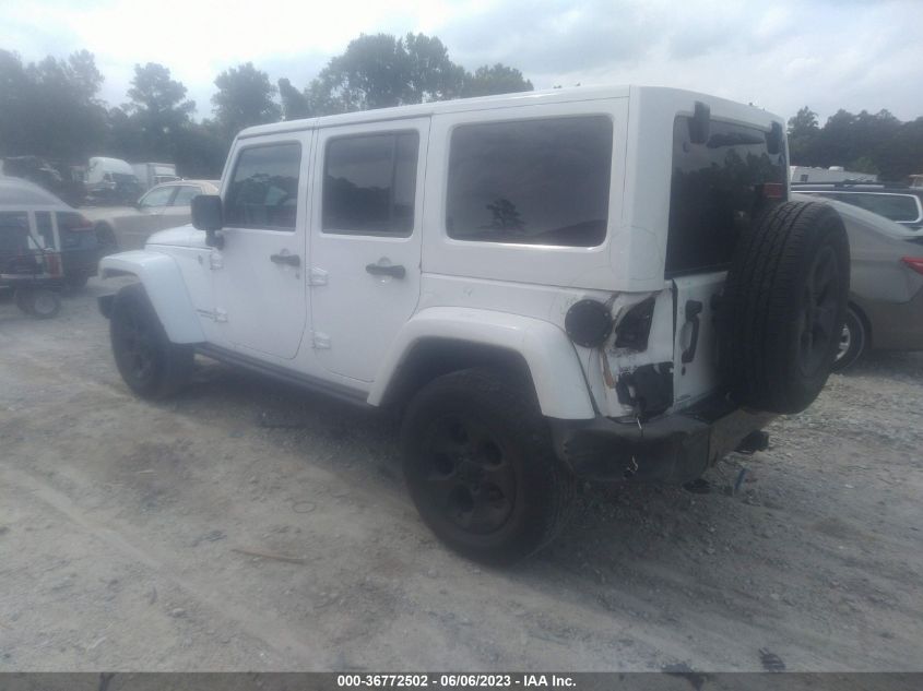 2015 JEEP WRANGLER UNLIMITED SAHARA - 1C4BJWEGXFL725093