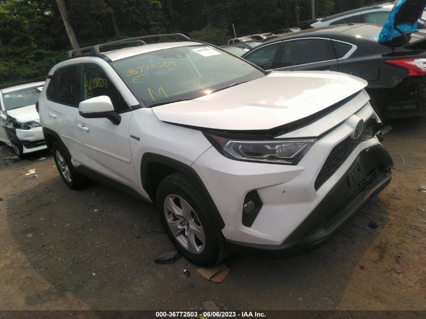 2020 TOYOTA RAV4 HYBRID XLE - 2T3RWRFVXLW078220