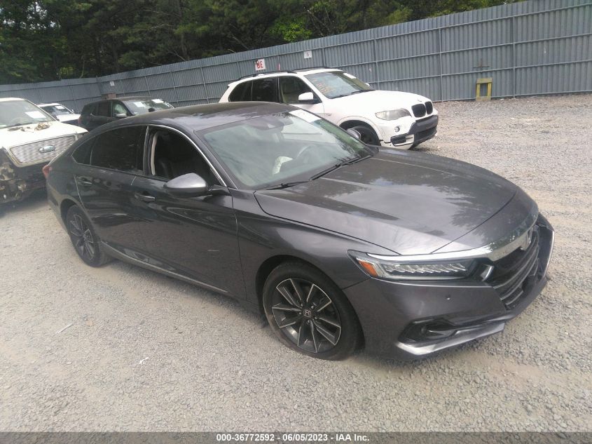2021 HONDA ACCORD SEDAN EX-L - 1HGCV1F56MA004398