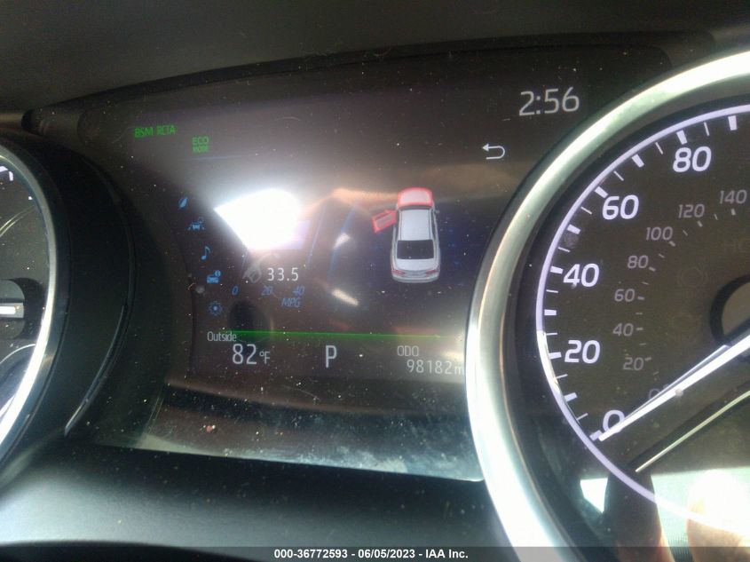 2019 TOYOTA CAMRY XLE - 4T1B11HK3KU821103
