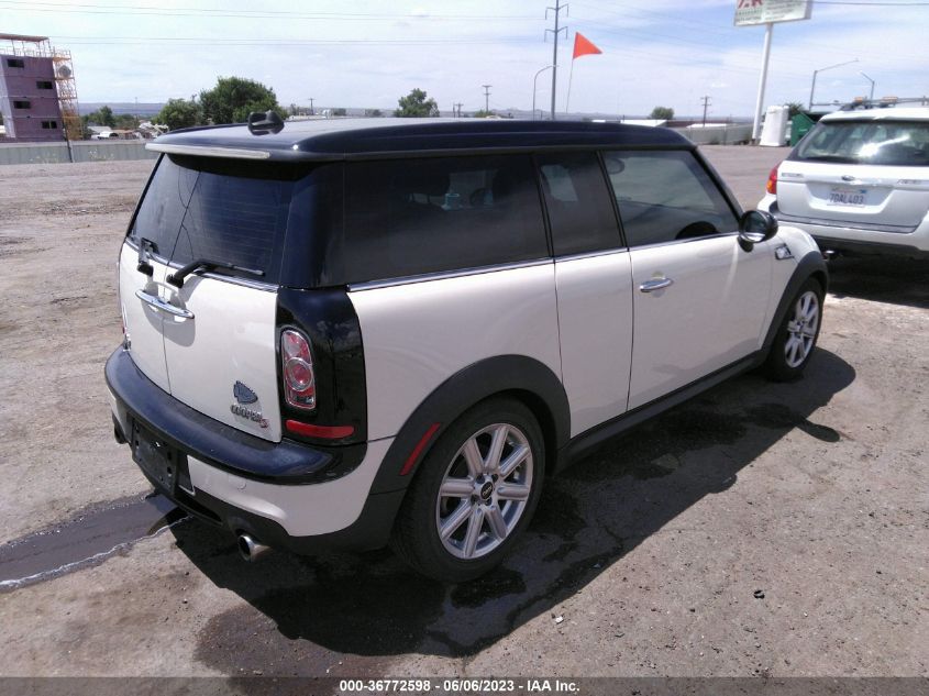 2013 MINI COOPER CLUBMAN S WMWZG3C51DT800125