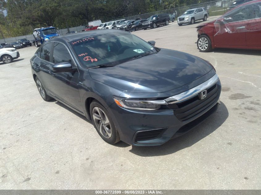 2019 HONDA INSIGHT EX - 19XZE4F51KE015653
