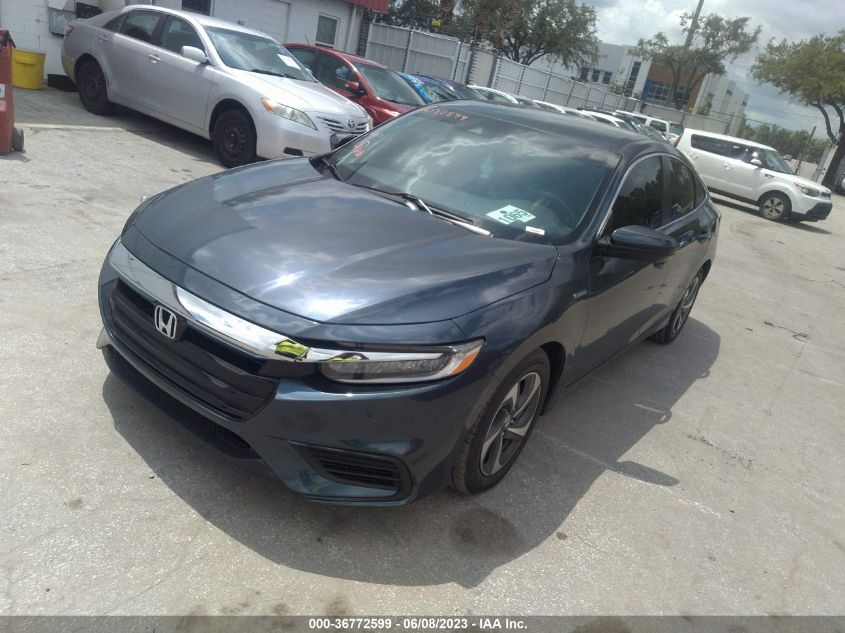 2019 HONDA INSIGHT EX - 19XZE4F51KE015653