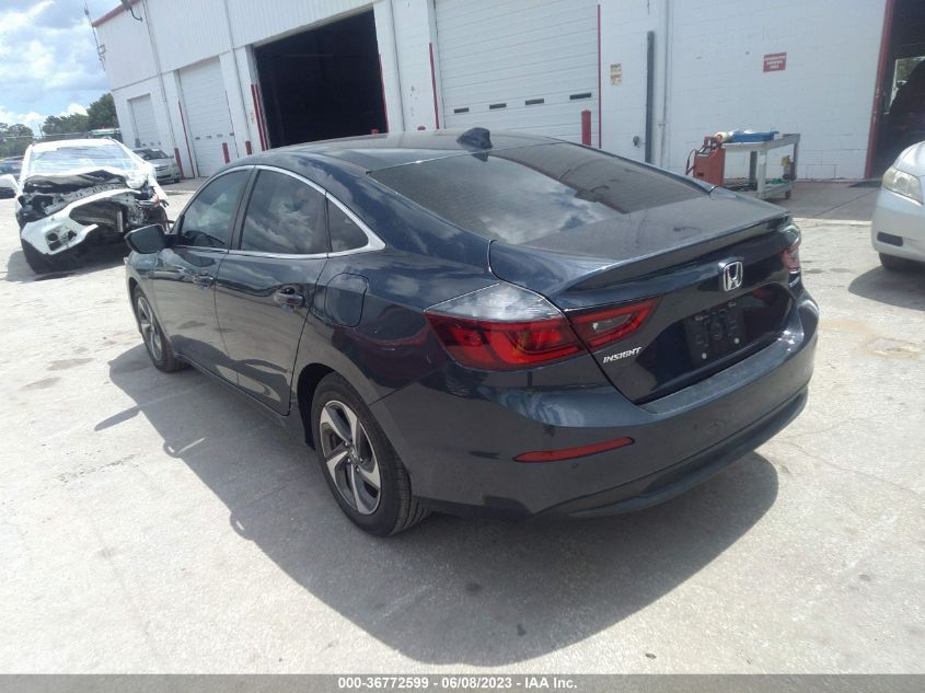 2019 HONDA INSIGHT EX - 19XZE4F51KE015653