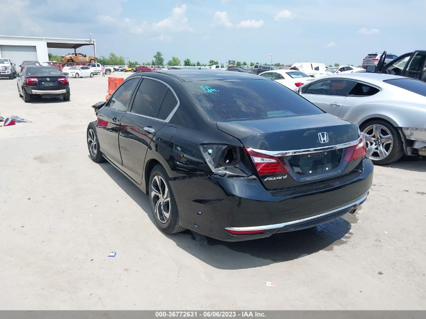 2017 HONDA ACCORD SEDAN LX - 1HGCR2F32HA255630