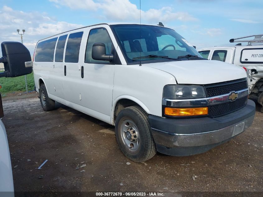2019 CHEVROLET EXPRESS PASSENGER LT - 1GAZGPFG1K1255374